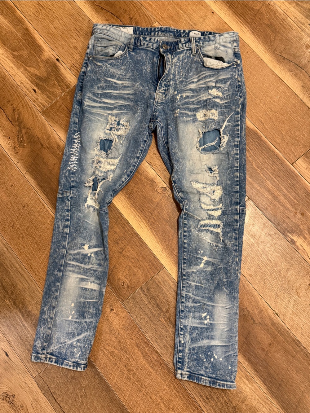 Men's Smoke Rise distressed jeans